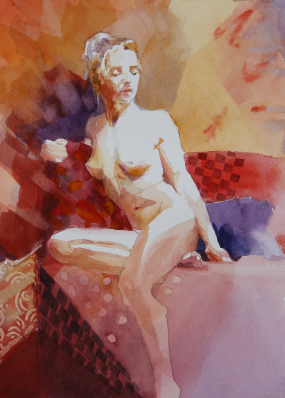 figure watercolor